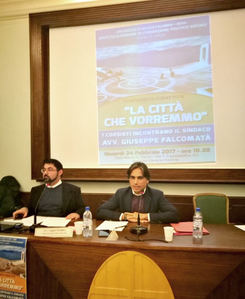 I corsisti dell’Istituto dialogano con il sindaco della Città metropolitana