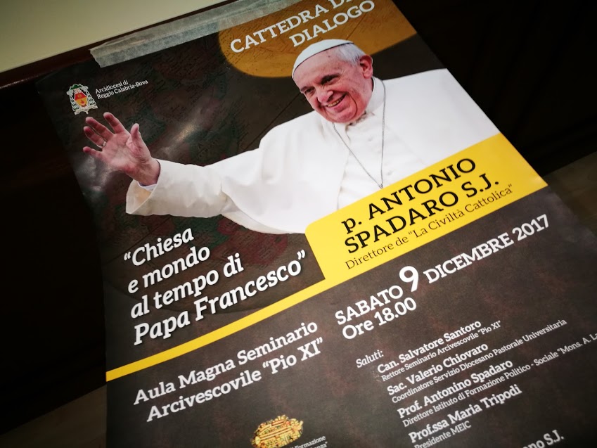 Cattedra del Dialogo: “Chiesa e mondo al tempo di Papa Francesco” – P. Antonio Spadaro S.J.