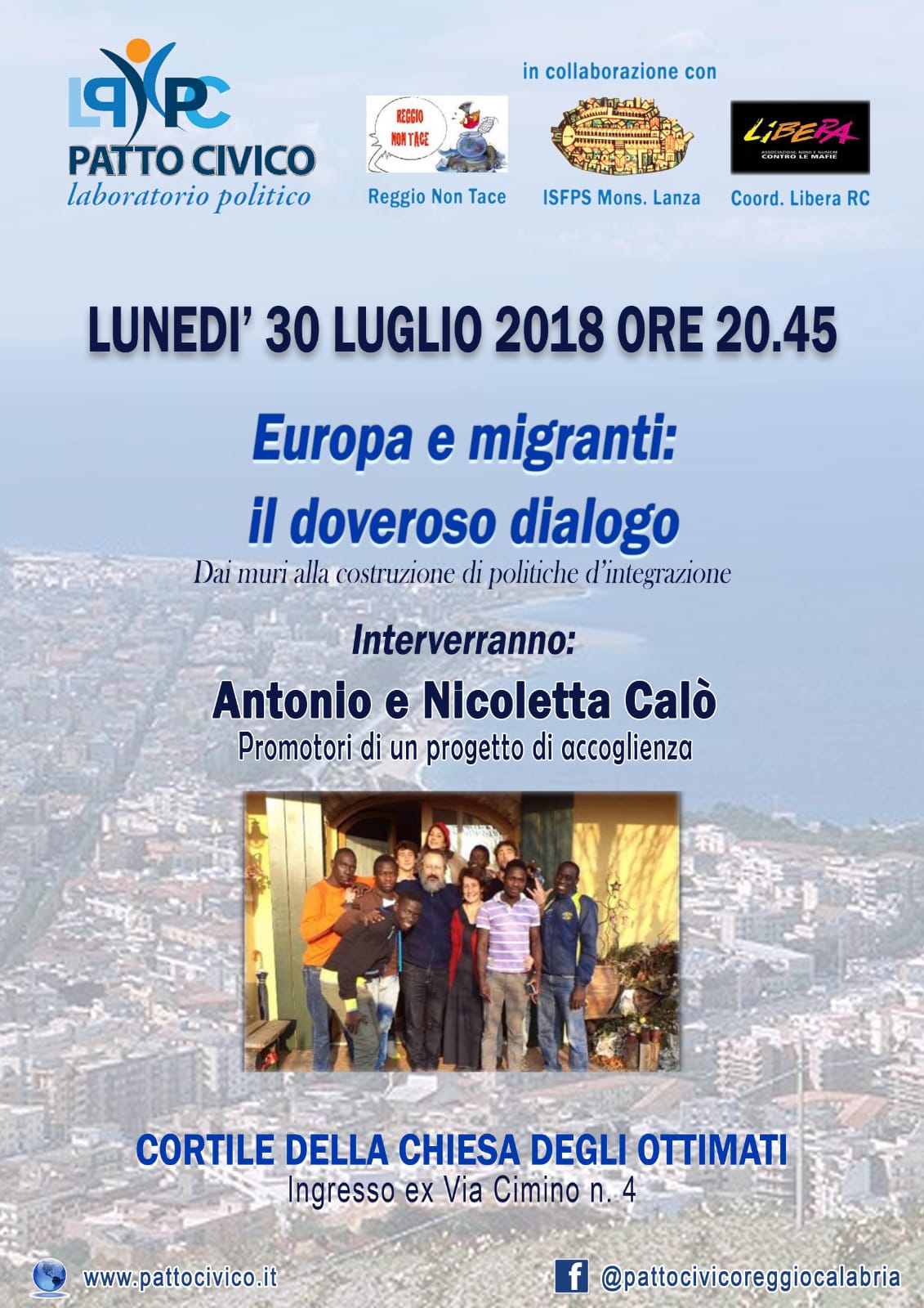 “Europa e Migranti: Il doveroso Dialogo”